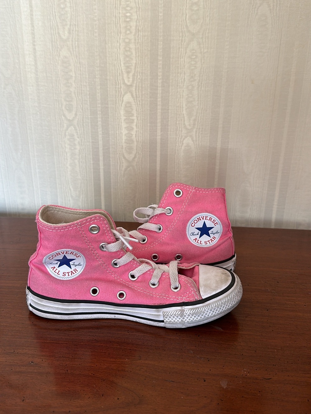 Converse Pink Kids' High-Top Chuck Taylor Sneakers